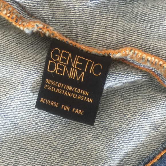 Genetic Denim jacket with rose gold hardware - Picture 7 of 8